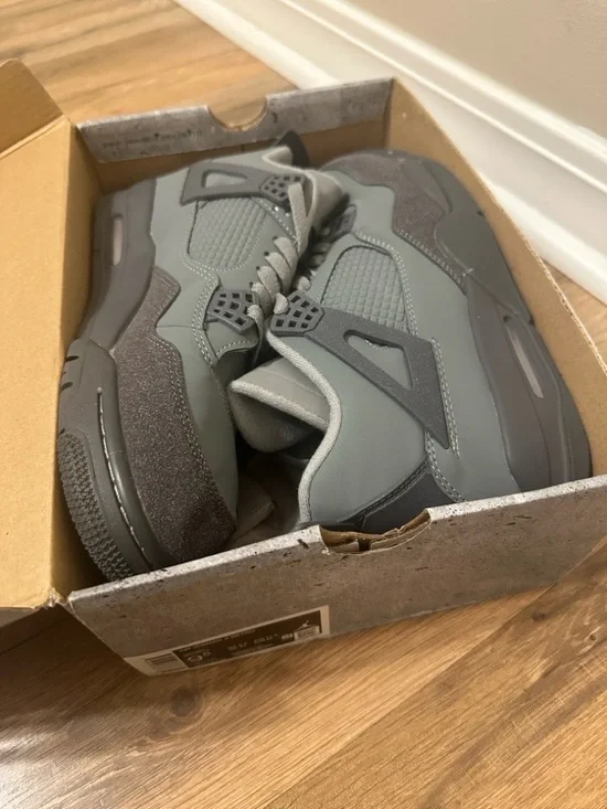 Men’s Gray Retro Basketball Sneakers AIRJORDAN. - Picture 7 of 8